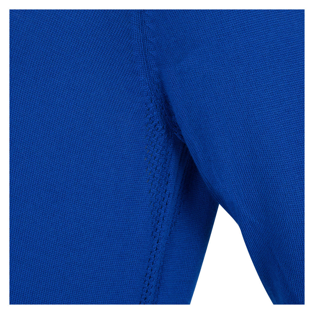 blue mens merino wool gym top by Paul James