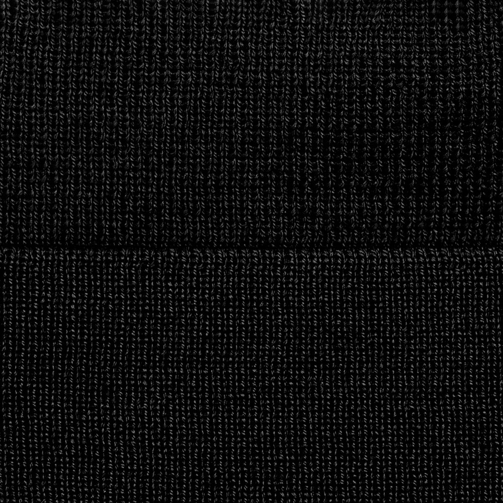 black merino wool beanie