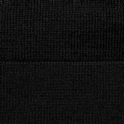 black merino wool beanie
