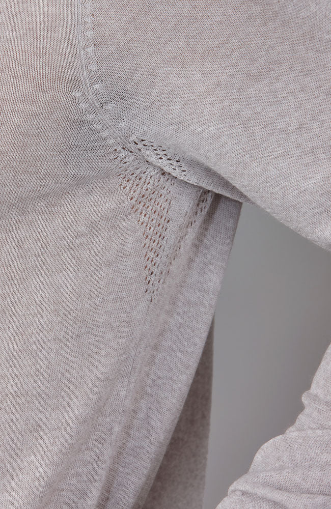 grey merino wool jumper