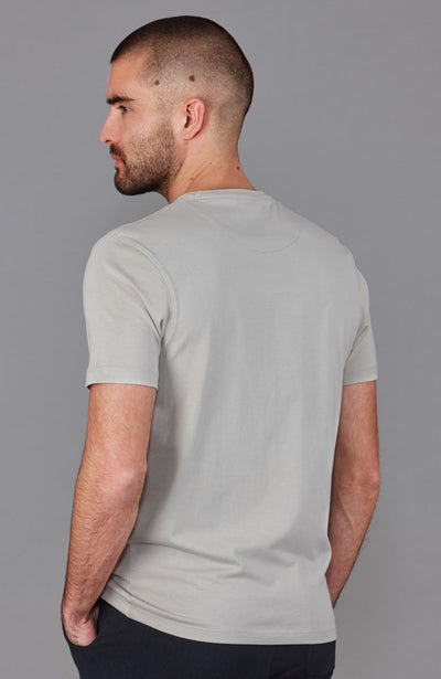 Schweres Herren-T-Shirt aus Supima-Baumwolle mit entspannter Passform