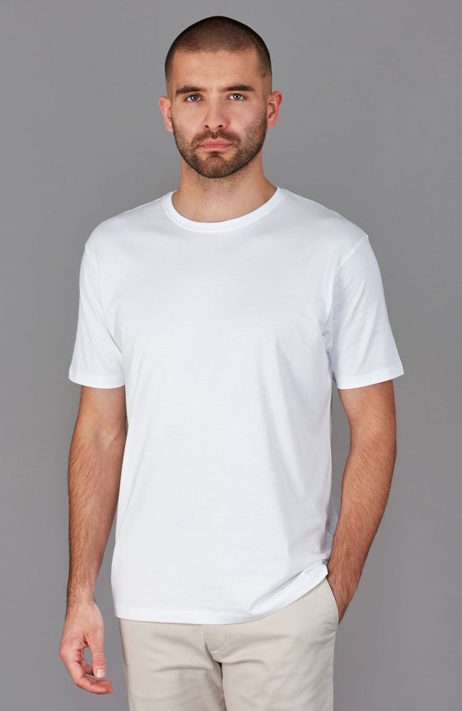 Mens Relaxed Fit Supima Cotton T-Shirt – Paul James Knitwear