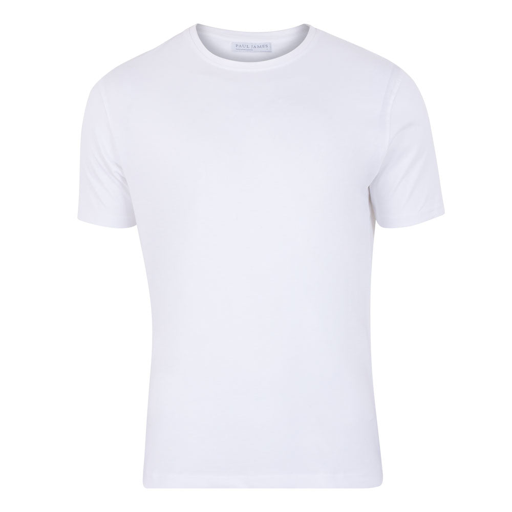 Mens Fitted Supima Cotton T-Shirt – Paul James Knitwear