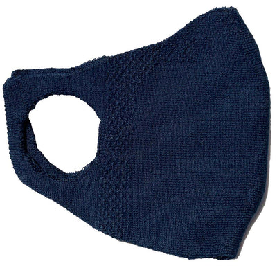 Navy Sustainable Luxury Cotton Face mask and covering for covid and coronavirus protection